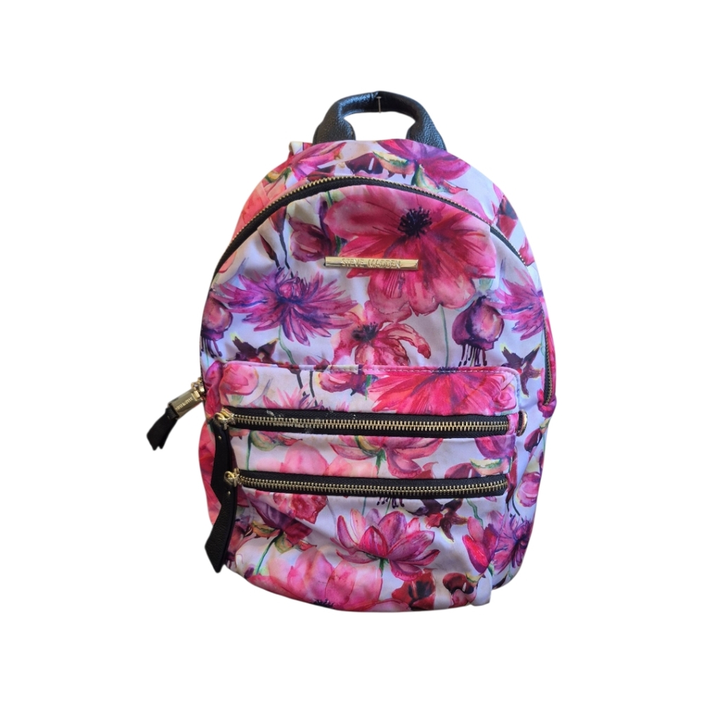 Steve Madden Floral Pink Backpack - Picture 7 of 8